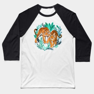 The Hunt - Gorgeous Jungle Tigers Baseball T-Shirt